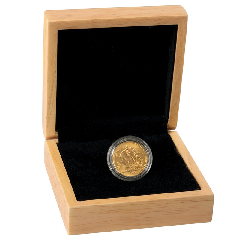Gold Sovereign Elizabeth II Decimal Portrait Gift Boxed