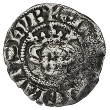 1272-1307 Silver Half Penny Coin Edward I Hammered