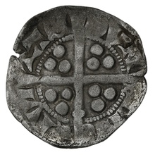 1307-1327 Edward II Silver Penny Durham Bishop Kellawe Class 11b