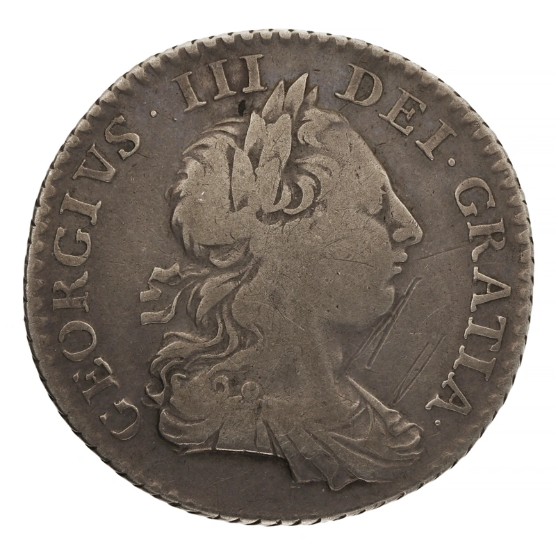George III Northumberland Milled Silver Shilling