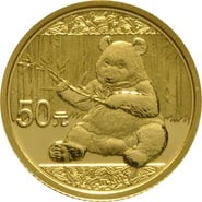 2017 3g Chinese Panda Gold Coin