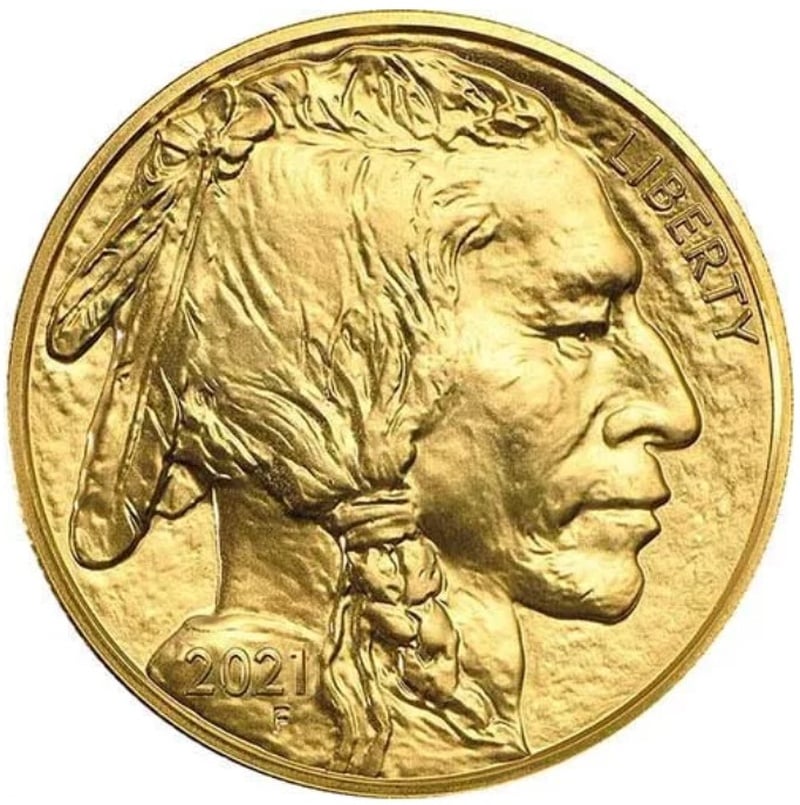 2021 American Buffalo Gold Coin 1oz PCGS MS70