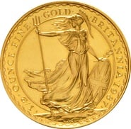 1987 1/2oz Gold Britannia Coin
