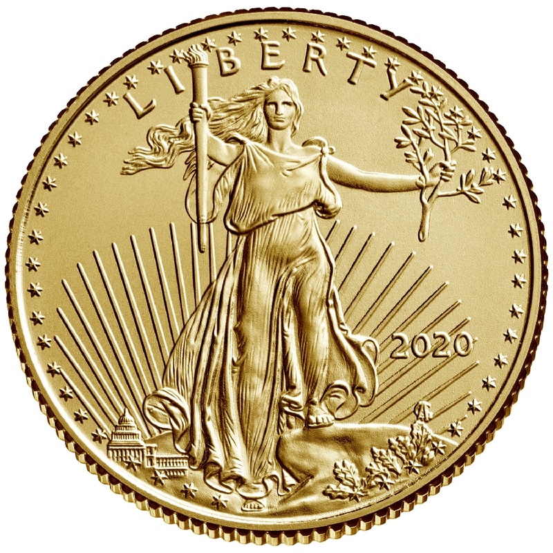 2020 1/10oz American Eagle Gold Coin