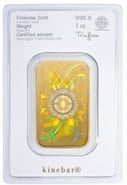 Heraeus 1oz Gold Kinebar