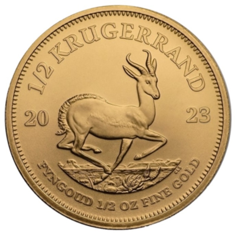 2023 1/2oz Krugerrand Gold Coin