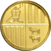 Andorra 2 Diner 1g Gold Coin 2012