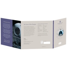 2024 50p Star Wars Death Star Proof Silver Coin Boxed