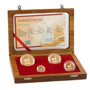2002 Proof Krugerrand Gold Coin Prestige 4 Coin Set Boxed