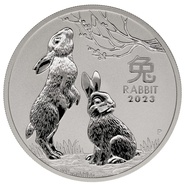 2023 Perth Mint Year of the Rabbit 1oz Silver Coin