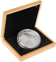 Large Oak 1kg Silver Coin Gift Box