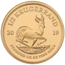 2019 Proof 1/2oz Krugerrand Gold Coin