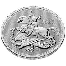 2025 St George & the Dragon 1oz Silver Coin