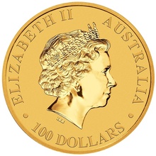 2018 1oz Australian Kangaroo Gold Nugget Coin