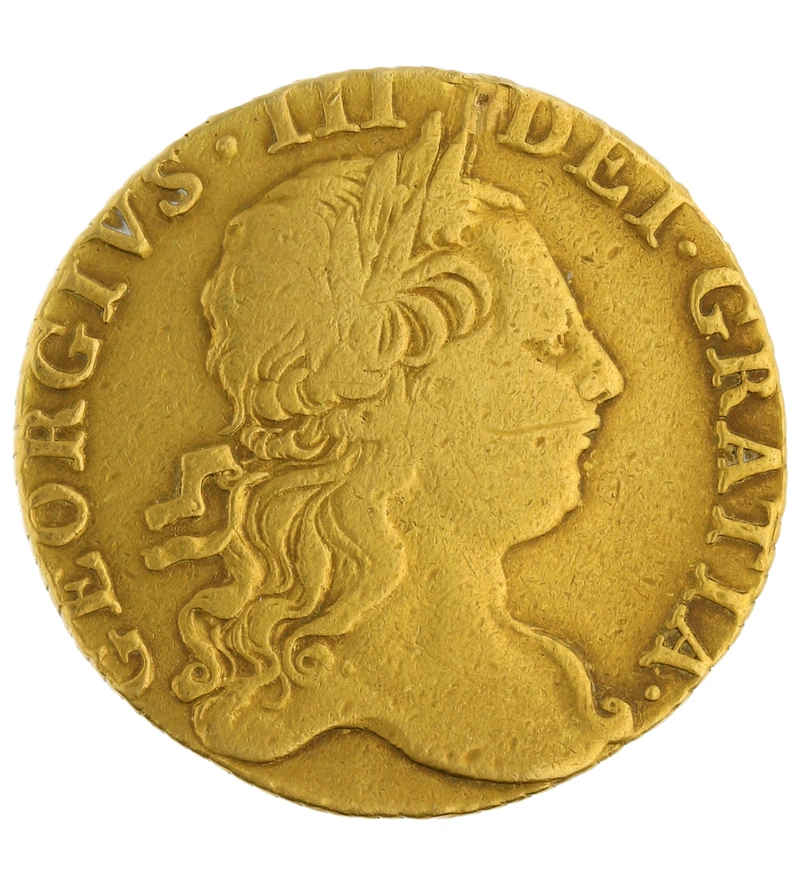 1772 Gold Guinea Coin George III