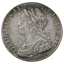 1741 George II Shilling