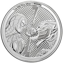 2024 Spider-Man vs Green Goblin 1oz Silver Coin