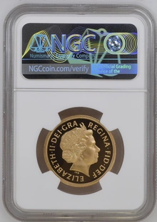 2006 Proof £2 Coin Gold Double Sovereign NGC PF70