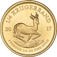 2017 1/4oz Krugerrand Gold Coin