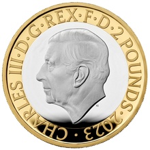 2023 £2 Piedfort Proof 100th Anniversary of the Flying Scotsman Silver Coin Boxed