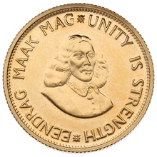 1973 R2 Gold Coin 2 Rand South Africa