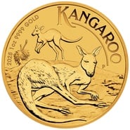 2025 1oz Australian Kangaroo Gold Nugget Coin