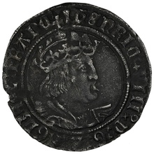 1526-44 Henry VIII Silver Groat mm Arrow