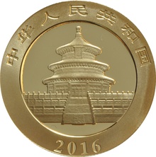 2016 15g Chinese Panda Gold Coin