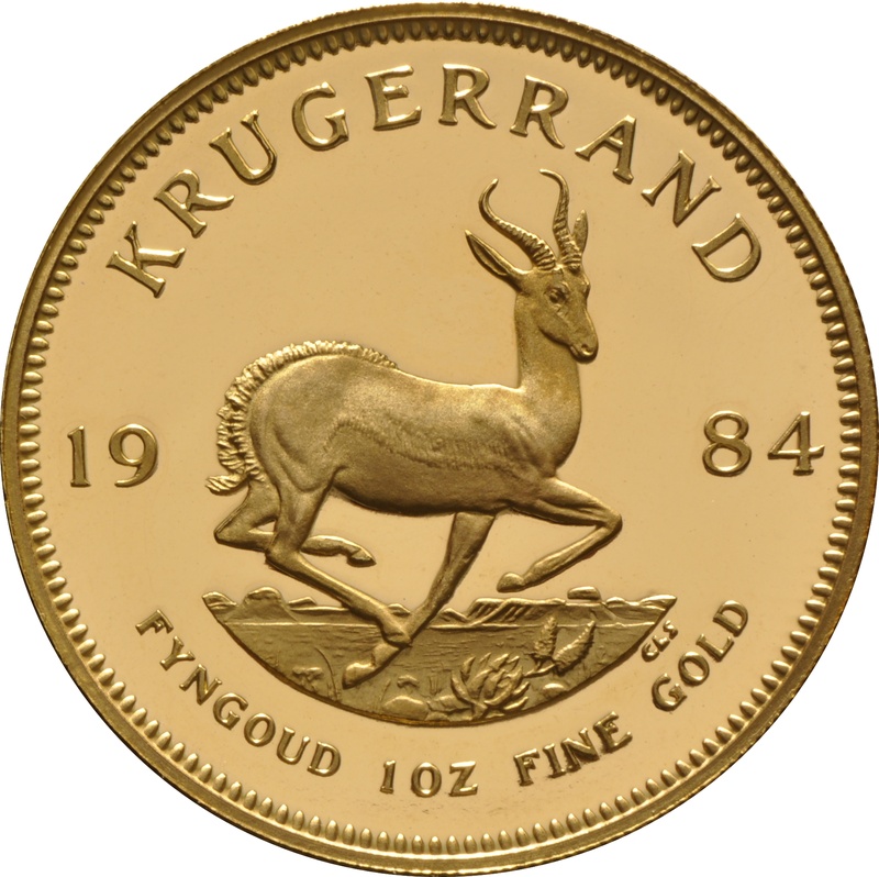 1984 Proof Krugerrand Gold Coin 1oz