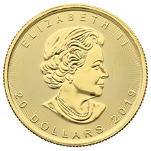 2019 Half Ounce Gold Maple