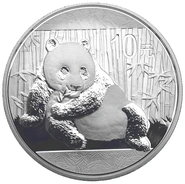 2015 1oz Chinese Panda Silver Coin