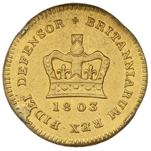 1803 1/3 Guinea Gold Coin George III