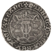 Silver Groat Fourpence Coin Henry VI Very Fine