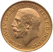 1936 Gold Sovereign Coin