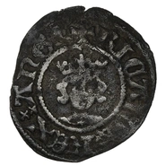1377-1399 Silver Half Penny Coin Richard II Hammered