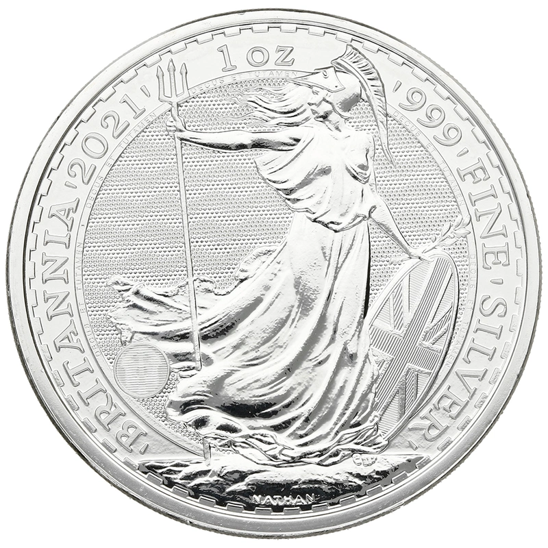 2021 1oz Silver Britannia Coin