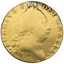 1788 George III Gold Guinea - Good
