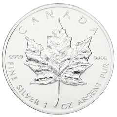 1998 Canadian Silver Maple Leaf Coin 1oz
