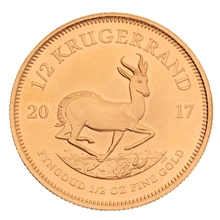 2017 1/2oz Krugerrand Gold Coin