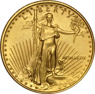 1989 1/10oz American Eagle Gold Coin MCMLXXXIX