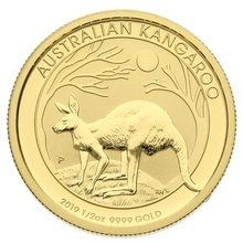 2019 1/2oz Australian Kangaroo Gold Nugget Coin