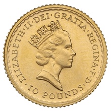 1989 1/10oz Gold Britannia Coin