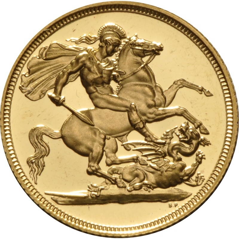 Proof Gold Sovereign Grade B