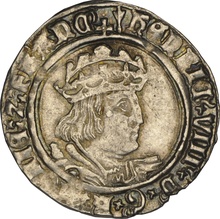 1526-1544 Silver Groat Fourpence Coin Henry VIII S-2337E NGC AU55