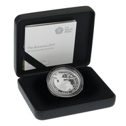 2019 Proof 1oz Silver Britannia Coin Boxed