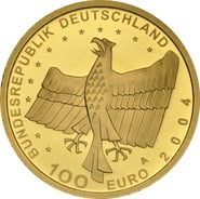 Proof German 100 Euro Gold Coin 1/2oz