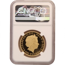 London 2012 Gold Series Stronger Mars 1oz Proof Gold Coin NGC PF69