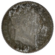 1816 Silver Sixpence Coin George III 