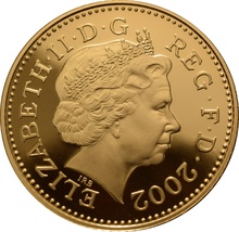 Gold 10p Ten Pence Piece
