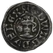 1344-1351 Silver Half Penny Coin Edward III Hammered Florin Coinage
